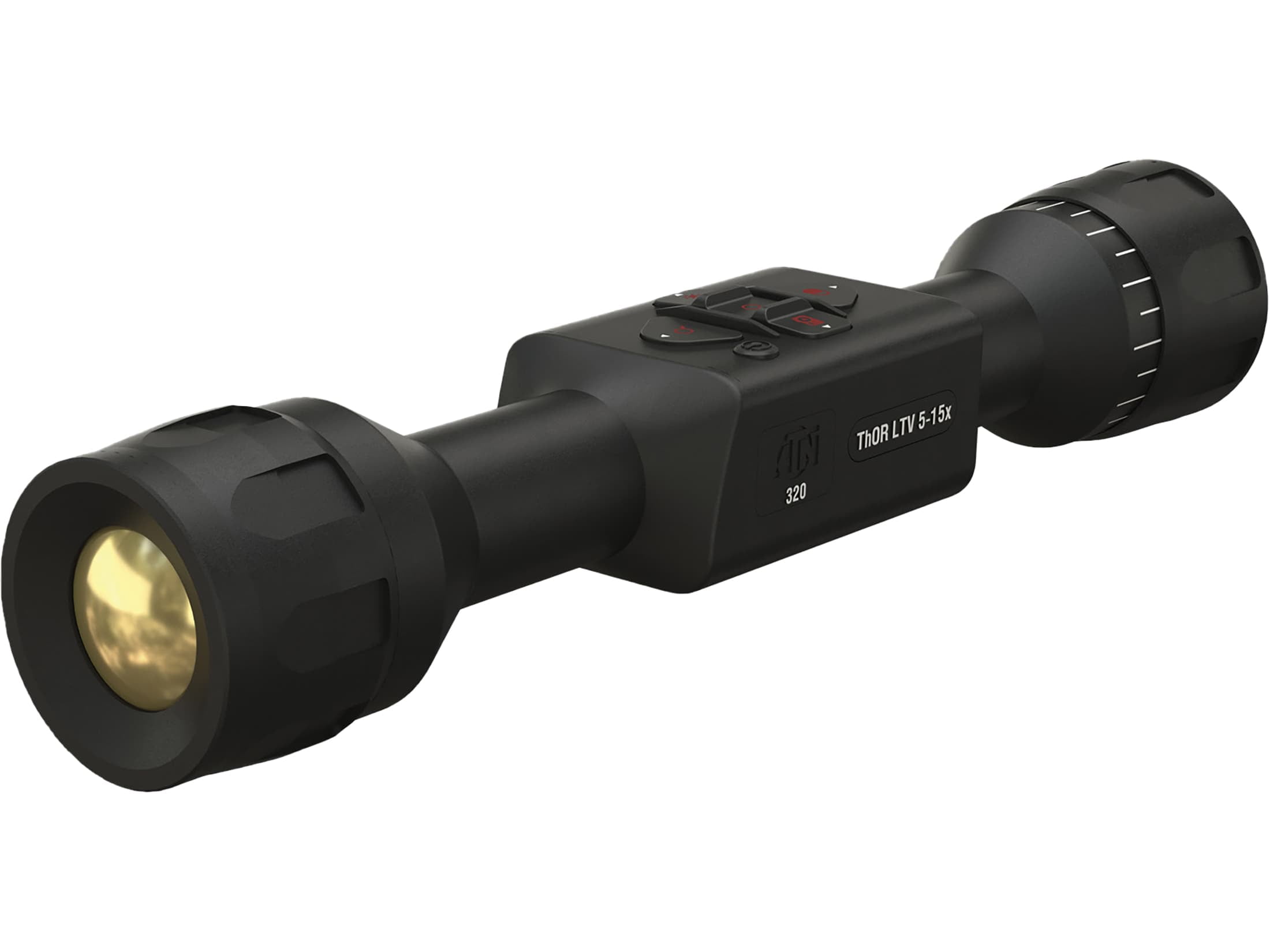 ATN ThOR LTV Thermal Scope 320x240 Resolution 5-15x 25mm Black with Video Recording
