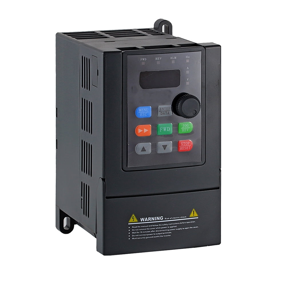 ATO 1 hp 220V VFD Variable Frequency Drive Single Phase Input to Three ...