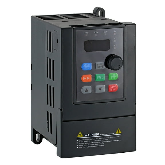 ATO 220V-240V 0.4 kW VFD Variable Frequency Drive for Single Phase Motor Speed Controller(1-Phase Input, 1-Phase Output)