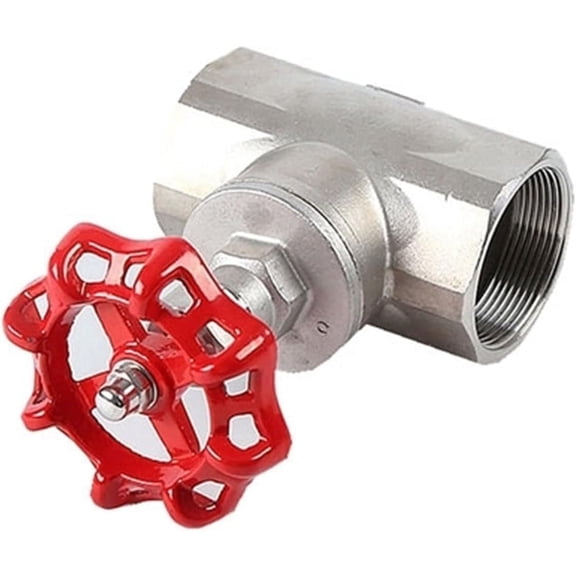 ATO 3/4 inch Stainless Steel Globe Valve,1.6Mpa BSPT Threads, SS304,High Temp Silicone Seals Versatile Fluid Control Valve
