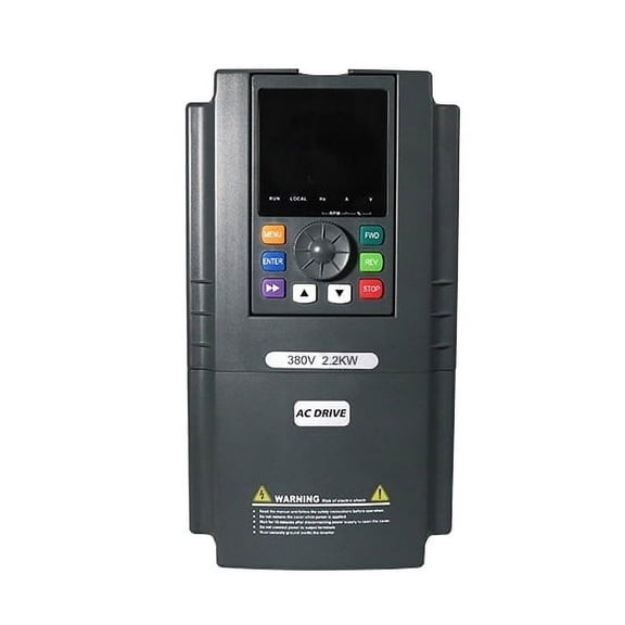ATO 3 hp 2.2 kW 5.1A VFD Variable Frequency Drive,AC Spindle Motor Speed Control 3 Phase 480V Input to 3-Phase Output VFD