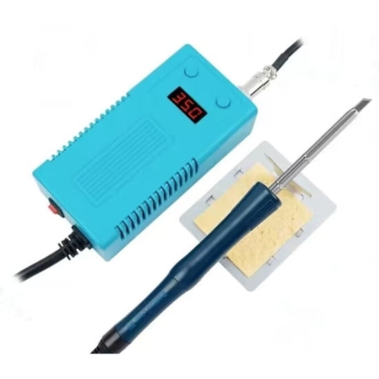 ATO 50W Soldering Station Digital Display Adjustable Constant Temperature Convenient Set Kit 110V Electric Soldering Station