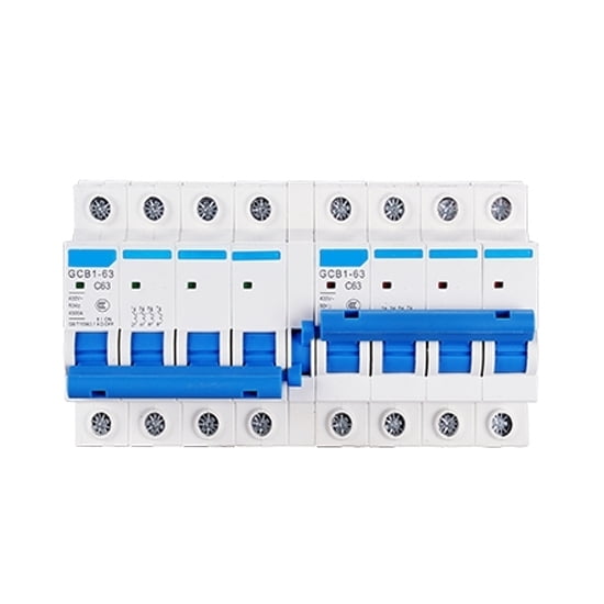 ATO Dual Power Manual Transfer Switch, 16 amp，4 Pole
