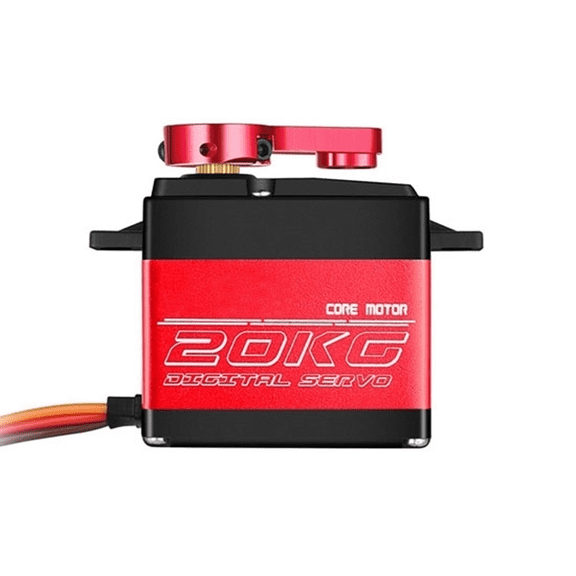 ATO High-Torque Digital RC Servo Motor (6V) - 20.5 kg.cm / 285 oz-in Torque, 360-Degree Magnetic Encoder, Steel Gear, IP54 Waterproof Standard Servo for RC Cars, Robotics & Drones