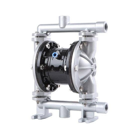ATO 3/8" Air Operated Double Diaphragm Pump – 5 GPM, Up to 100 PSI, Diaphragm Material Butyronitrile ,Medium Contact Material Aluminum Alloy