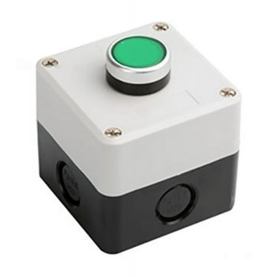 ATO Push Button Switch Station Box, 1 NO, ABS One Push Button Control Momentary Switch