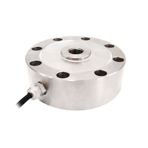 ATO Tension and Compression Load Cell 1000kg Pancake Transducers, High-Precision Strain Gauge Force Load Cell Sensor