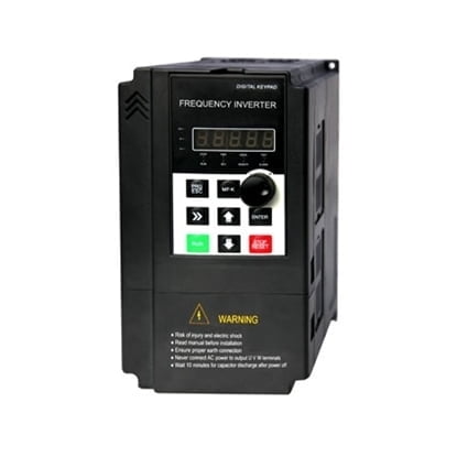 ATO VFD Variable Frequency Drive, 23A VFD Inverter 5.5kw 7.5HP Single Phase to Single Phase or 3 Phase Output Frequency Converter for Spindle Motor Speed Control