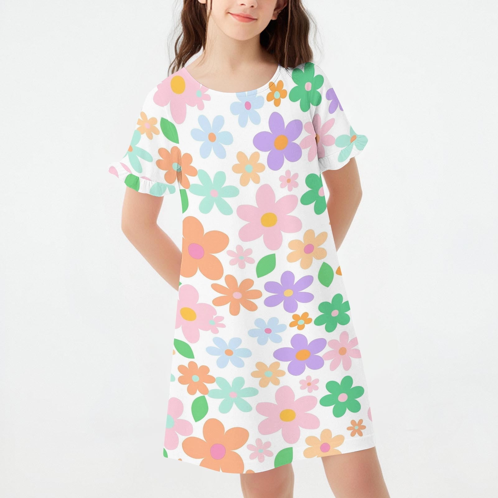 KIDS SLEEP WEAR SET (EACH DRESS) ----- KID-13 main image 1