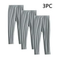 thumbnail image 1 of ATOGUTA 3-Pack Girl Leggings Size 2T-13 Pull on Stretchy Soft Leggings Tights Full Length Pants for Kids Gray, 1 of 5