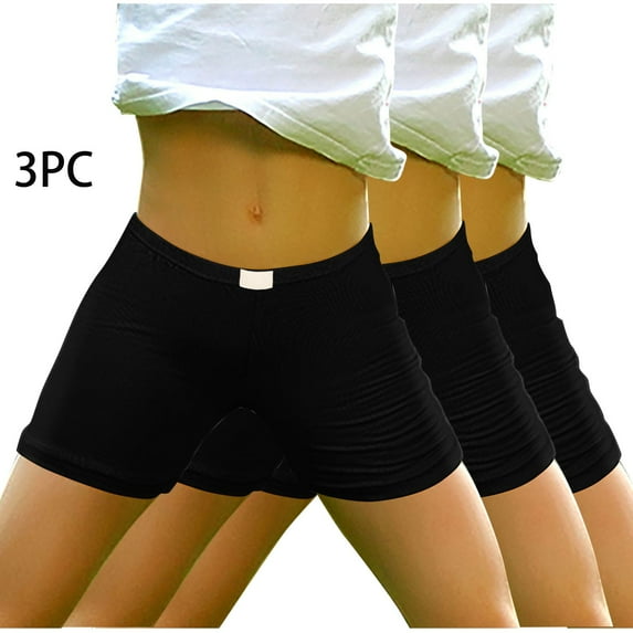ATOGUTA 3 Pack Girls Gym Shorts High Waisted Running Shorts Soccer Gym Sports Active Short for Kids Black, Size 4T-14