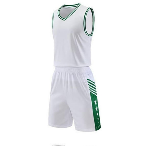 ATOGUTA Activewear Clothing Set for Boys Size 4-14 Years Basketball Performance Set Youth Lightweight Basketball Tank Top and Track Shorts White