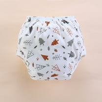 ATOGUTA Baby Cotton Training Pants Toilet Training Underpants Absorbent Toddler Potty Training Underwear Gray, Size 0-24 Months