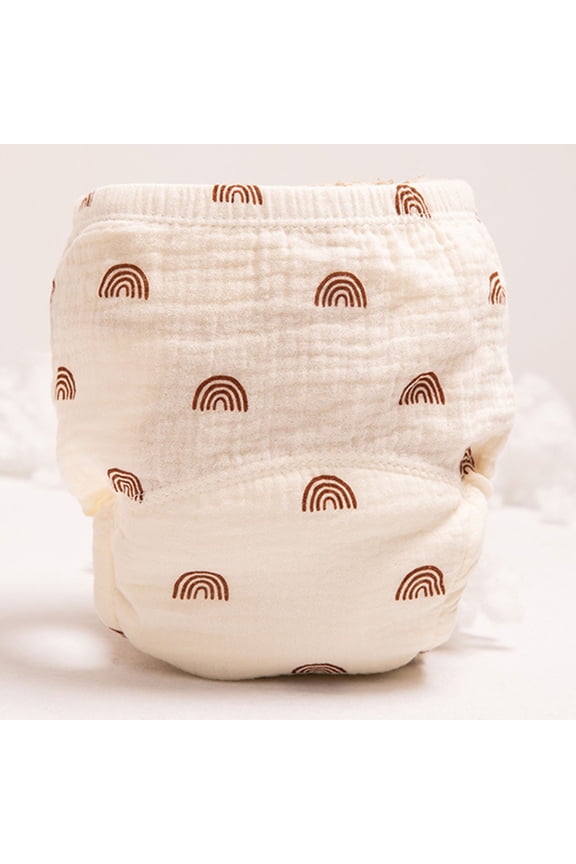 Baby Potty Training Pants 3M-2T Cotton Absorbent Training Underwear for Toddler Boy and Girls