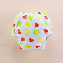 ATOGUTA Baby Potty Training Underwear Absorbent Vehicle Training Pants for Toddler Boys Pee Pants Red, Size 0-24 Months