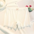 thumbnail image 1 of ATOGUTA Biker Shorts for Girls Girl Under Dress Shorts Cartwheel Shorts Kids Safety Shorts White, Size 1T-16, 1 of 3