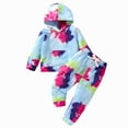 thumbnail image 1 of ATOGUTA Boy Girl Clothes Hoodie Sweatshirt Fall Outfits Pullover Jogger Hooded Sweatpant Set Purple Size 3T-9, 1 of 4