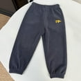 thumbnail image 1 of ATOGUTA Boy Pants Elastic Waist Casual Jogging Trousers Bottom for Kids Size 3T-13, Black, 1 of 6