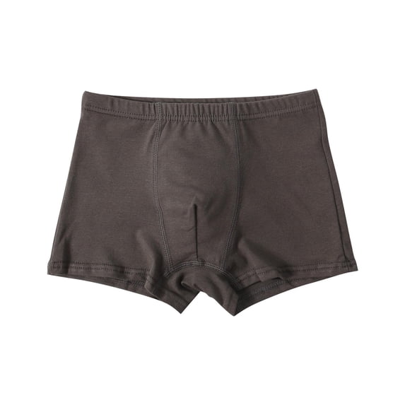 ATOGUTA Boy's Underwear Boxer Brief Size 5T Soft Breathable Tagless Underwear for All-Day Comfort and Active Wear Dark Gray