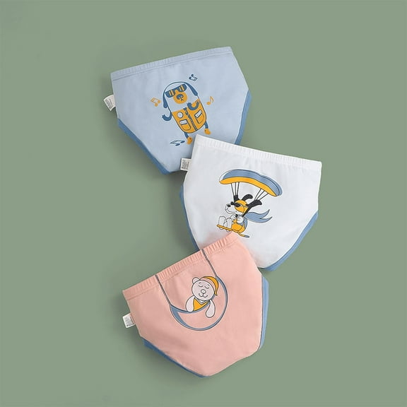 ATOGUTA Boys Boxer Briefs 2T-9 Little Boys Elastic Waist Briefs Toddler Undies Children Panties