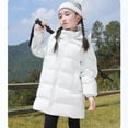thumbnail image 1 of ATOGUTA Boys Down Winter Coat Winter Fleece Jacket Zip Up Hooded Puffer Quilted Kids Outerwear Jacket for Boys Size 1T-14 White, 1 of 6
