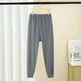 thumbnail image 1 of ATOGUTA Boys Girls Pajama Pants Soft Sleepwear Casual Loose Lounge Bottoms Gray, Size 8-13, 1 of 3