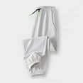 thumbnail image 1 of ATOGUTA Boys Pants Quick Dry Athletic Pants Lightweight Hiking Jogger Pants Size 4T-15, White, 1 of 6