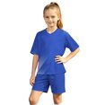 thumbnail image 1 of ATOGUTA Boys Soccer Jersey Set 2 Piece Short Sleeve Soccer Jersey Kids Shirt and Boys Soccer Shorts Youth Activewear Set Size 4T-14, Dark Blue, 1 of 8