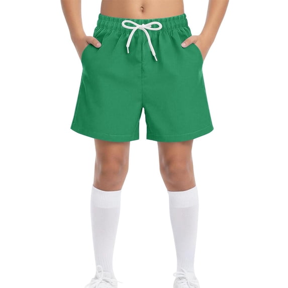 ATOGUTA Boys Swim Shorts Kids Bathing Suit Quick Dry Beach Swim Trunks Size 4T-15, Green