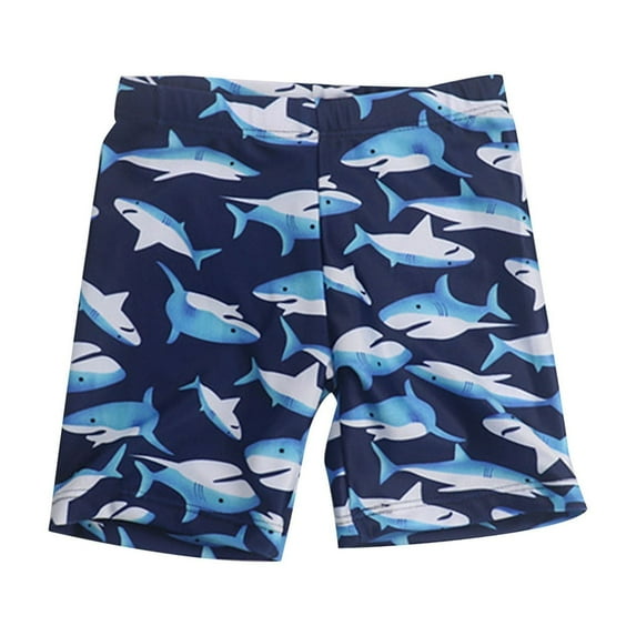 ATOGUTA Boys Swim Trunks Summer Toddler Swim Shorts Quick Dry Little Boys Bathing Suit Beach Hawaii Vacation Blue, Size 2T-13