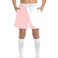 thumbnail image 1 of ATOGUTA Boys Swimming Shorts Quick Dry Boys Swim Trunks Bathing Suit Kids Swimwear with Pockets Size 4T-15, Pink, 1 of 6
