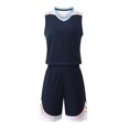 thumbnail image 1 of ATOGUTA Boys Tracksuit Size 4-14 Years Basketball Performance Set Youth Lightweight Basketball Tank Top and Track Shorts Navy, 1 of 5
