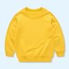 ATOGUTA Boys Tshirts Long Sleeve Sweatshirt Kids Long Sleeve Pullover Tops for Girls Yellow, Size 1T-13