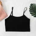 thumbnail image 1 of ATOGUTA Bra for Girls Size 8-13 Kids Athletic Seamless Stretchy Crop Tops Dance Yoga Black, 1 of 3