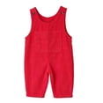 thumbnail image 1 of ATOGUTA Corduroy Overalls for Girls Kids Casual Sleeveless Jumpsuit With Front Pocket Size 6M-4T, 1 of 5