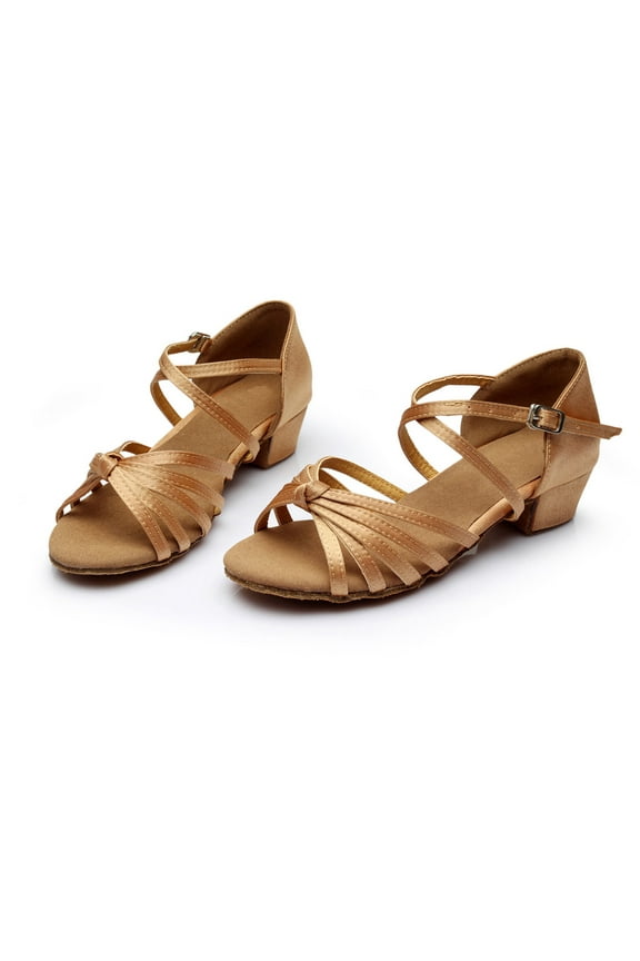 Dance Shoes for Girls Princess Dancing Ballroom Tango Latin Shoes Sandals