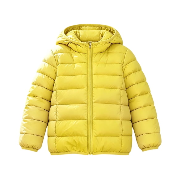 ATOGUTA Down Winter Jacket Girls Kids Lightweight Warm Hooded Puffer Quilted Jacket Size 0-15