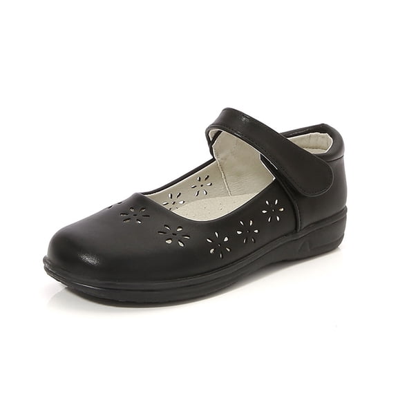 ATOGUTA Dress Shoes Girl Black Ballet Shoes Flower Girls Mary Jane Flats Dress Shoes Party Wedding