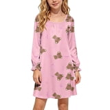 button down dresses for women YMING Womens Sleeveless Casual Floral Print Midi Size:UK12 / M 18-24M Time in La Presa,