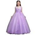 thumbnail image 1 of ATOGUTA Flower Girl Dresses for Wedding A Line Pageant Dresses for Girls Princess Party Prom Ball Gowns Size 5T-16, 1 of 7
