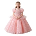 thumbnail image 1 of ATOGUTA Formal Dresses for Girls A Line Pageant Dresses for Girls Princess Party Prom Ball Gowns Size 3T-14, 1 of 7