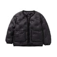 thumbnail image 1 of ATOGUTA Girl's Puffer Kids Fall Fashion Warm Long Sleeve Down Jackets with Pockets Outdoor Clothes Size 3T-13, 1 of 6