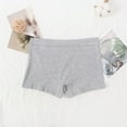thumbnail image 1 of ATOGUTA Girls Boyshort Underwear Size 6-13 Soft Breathable Panties Boy Shorts Seamless Underwear for Girls, Gray, 1 of 4