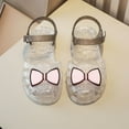thumbnail image 1 of ATOGUTA Girls' Closed-Toe Jelly Sandals - Perfect for Summer, Comfortable & Stylish for Toddlers to Big Kids Black,Pink,Purple,Silver 0, 1 of 5