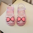 thumbnail image 1 of ATOGUTA Girls' Closed-Toe Jelly Sandals - Perfect for Summer, Comfortable & Stylish for Toddlers to Big Kids Black,Pink,Purple,Silver 0, 1 of 5
