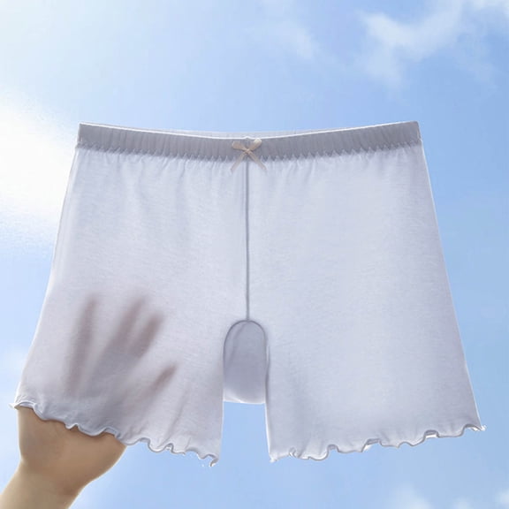 ATOGUTA Girls Dance Shorts Breathable Bike Shorts for Sports Play Underdress Blue, Size 7-18