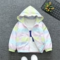 thumbnail image 1 of ATOGUTA Girls Full Zip Hoodie Casual Long Sleeve Sweatshirts Cute Jackets with Pockets Pink, Size 3T-12, 1 of 4