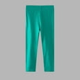 thumbnail image 1 of ATOGUTA Girls Leggings Size 2T-8 Kids High Waist Lounge Pants Active Dance Running Yoga Tights Green, 1 of 4