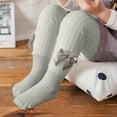 thumbnail image 1 of ATOGUTA Girls Leggings Soft Winter Elastic Warm Footed Tights and Stockings Gray, Sizes 2T-12, 1 of 6