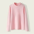 thumbnail image 1 of ATOGUTA Girls Long Sleeve Shirts Size 3T-13 Boys Crew Neck School Fleece Base Tees Cute Casual Pullovers Tops Pink, 1 of 6